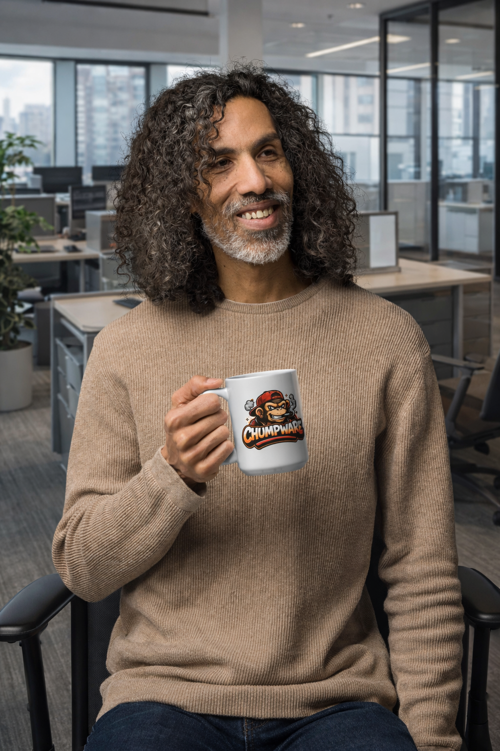 Chumpware Monkey Mark Coffee Mug
