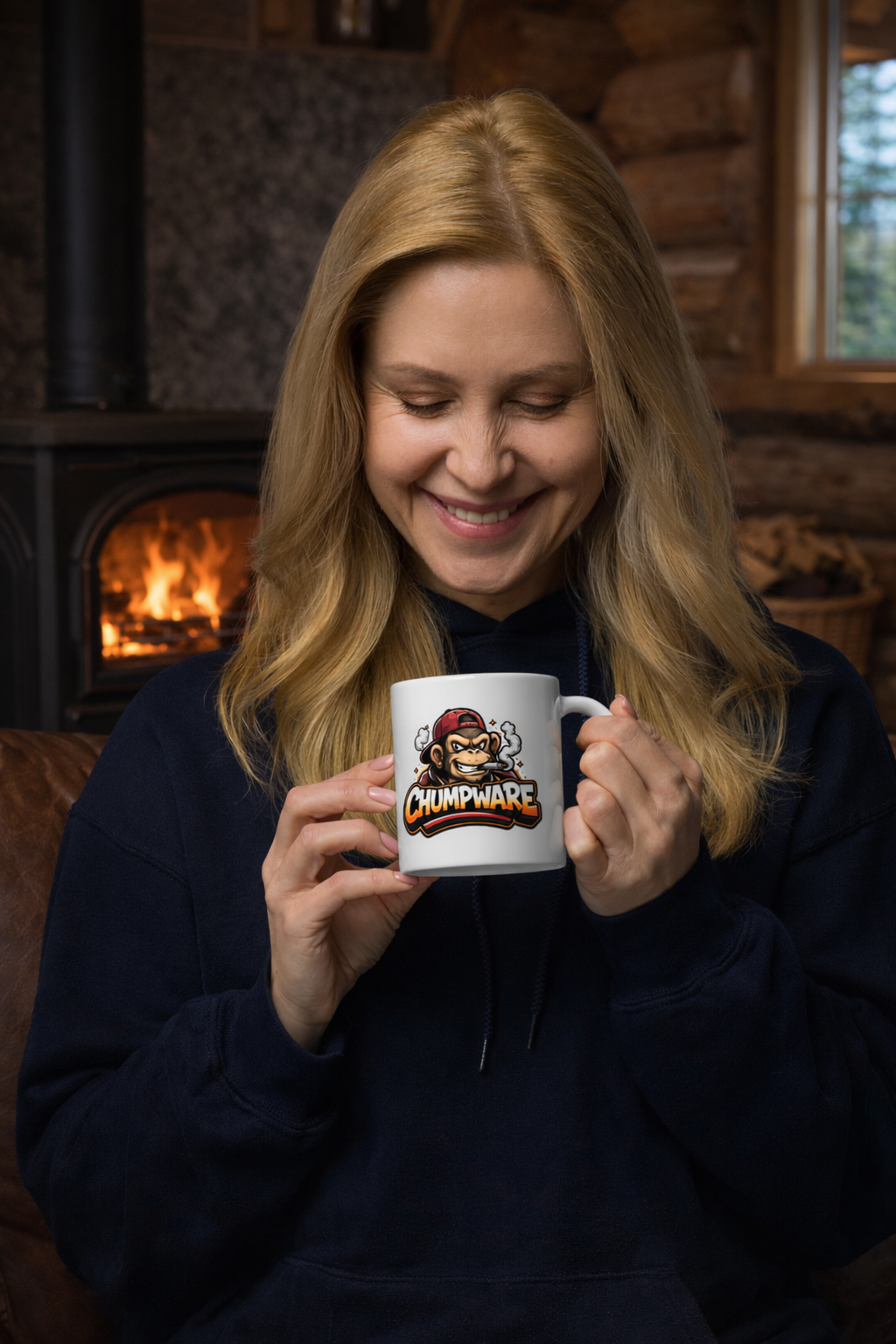 Chumpware Monkey Mark Coffee Mug